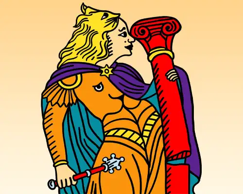 Cartouche - carte la force - oracle de Marseille