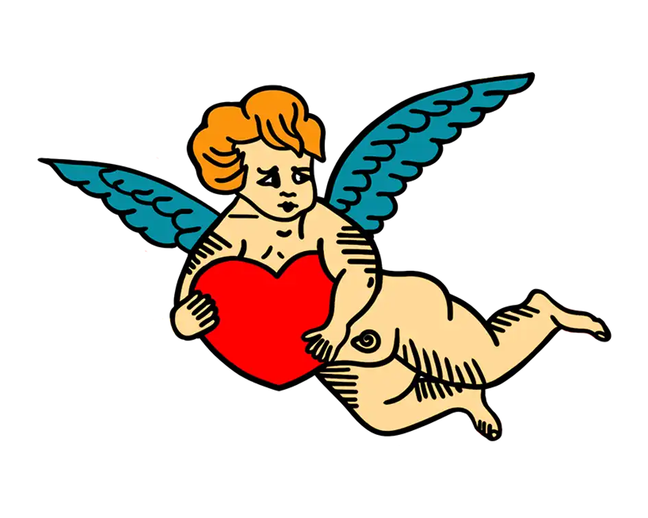 cupidon eros amour - voyance avenir - oracle de Marseille sens inverse