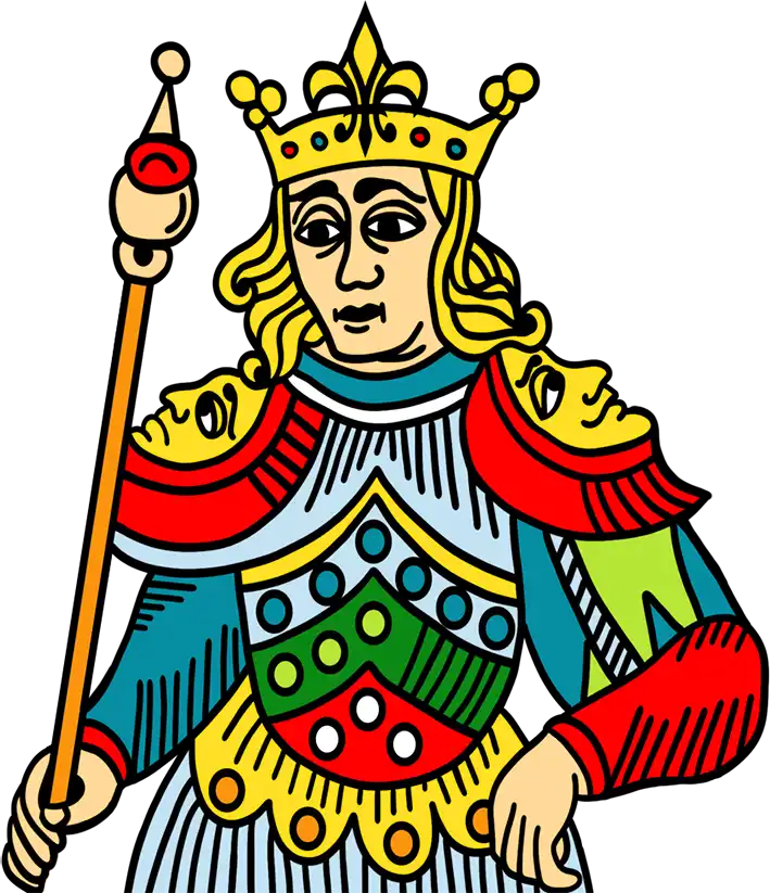Homme du chariot oracle de Marseille - succès réussite au travail