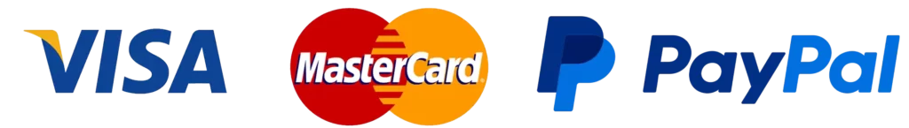 visa mastercard paypal